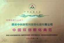 2019年01月，被中國眾創(chuàng  )大會(huì )授予“中國雙創(chuàng  )孵化典范”